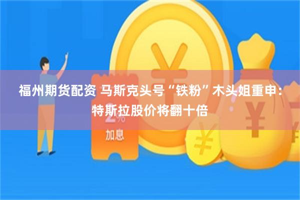 福州期货配资 马斯克头号“铁粉”木头姐重申：特斯拉股价将翻十倍