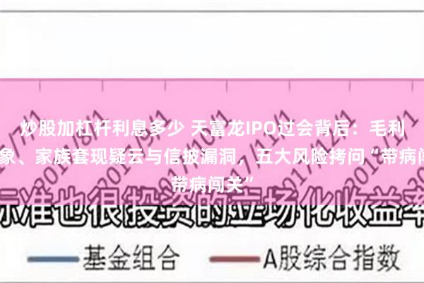 炒股加杠杆利息多少 天富龙IPO过会背后：毛利率异象、家族套现疑云与信披漏洞，五大风险拷问“带病闯关”