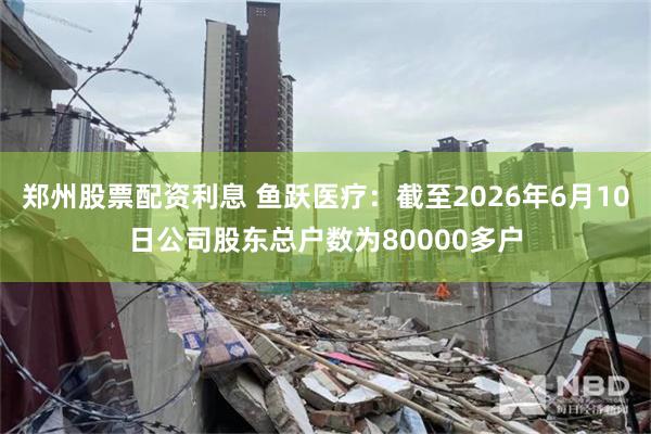 郑州股票配资利息 鱼跃医疗：截至2026年6月10日公司股东总户数为80000多户